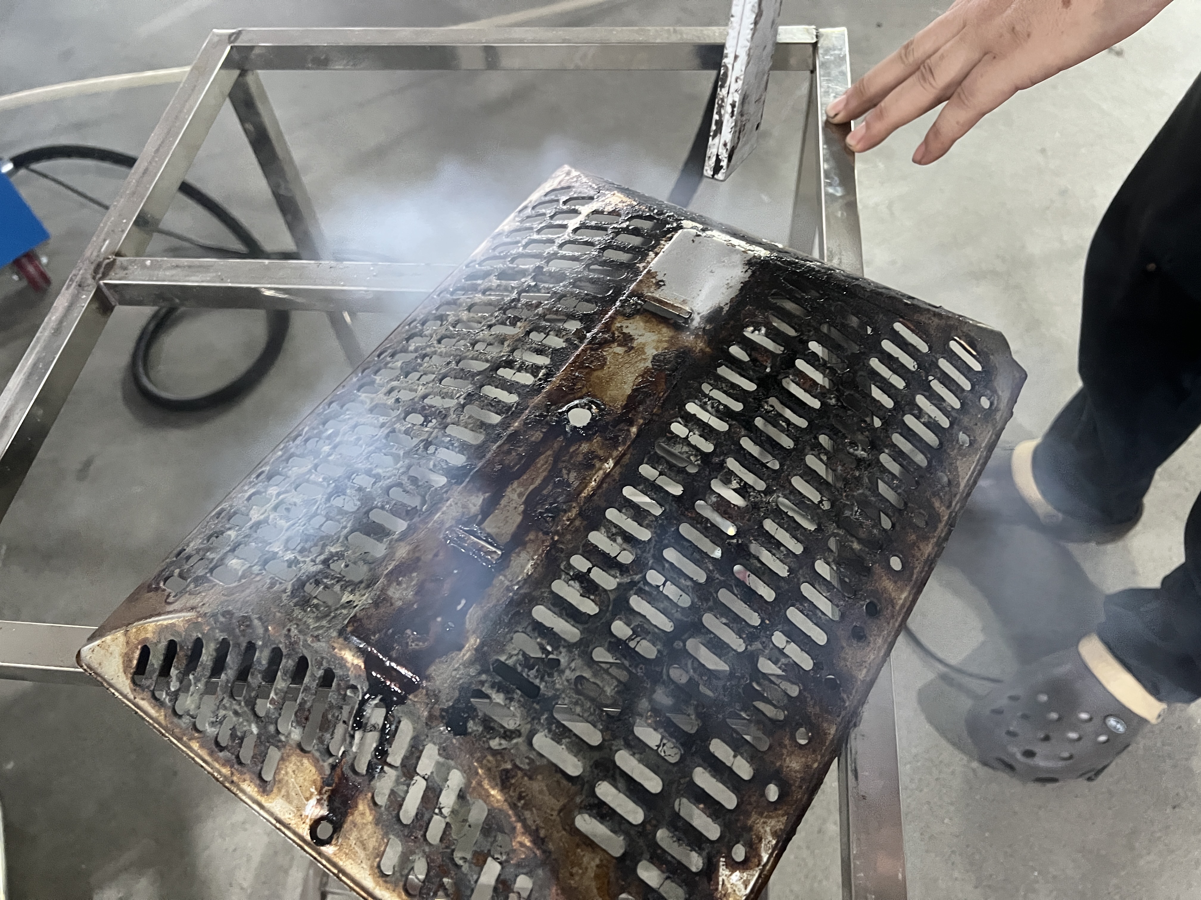 干冰洗抽油煙機(jī)重油污 